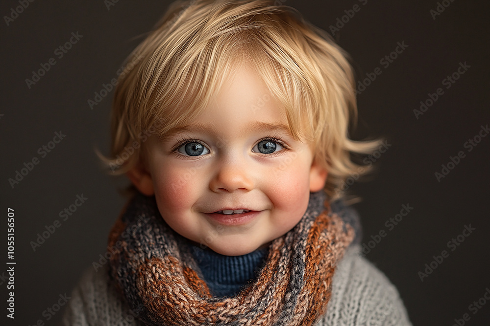 portrait of an white little boy with a smile portrait of an white little boy with a smile