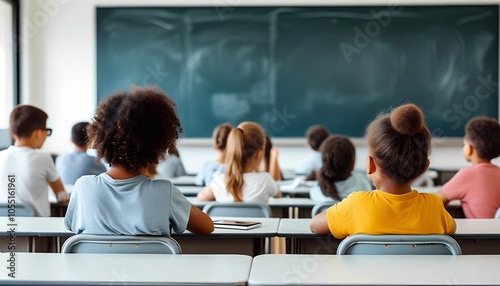 a digital classroom with students attending virtually