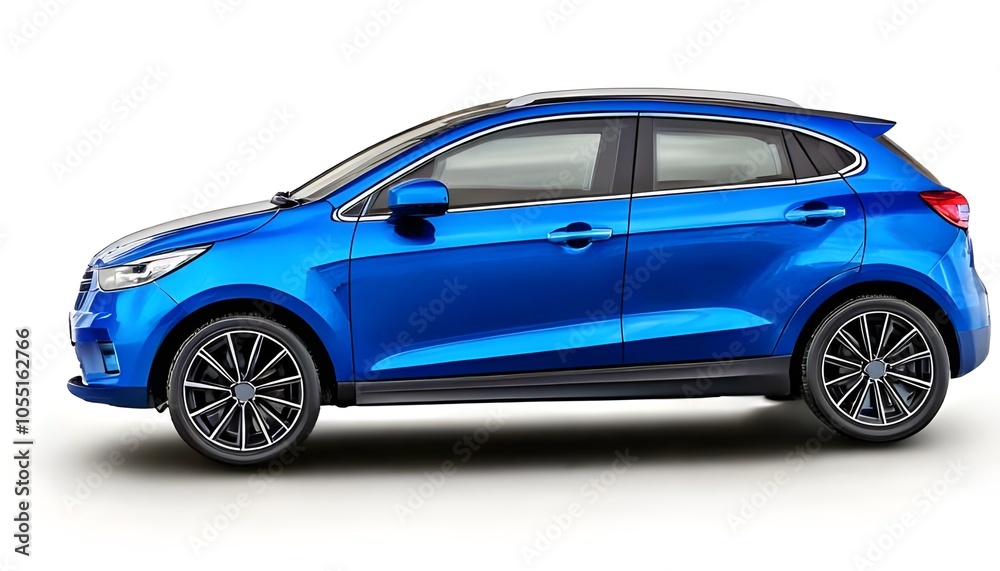 Sleek Simplicity: The Blue City Car in Focus Sleek Simplicity: The Blue City Car in Focus