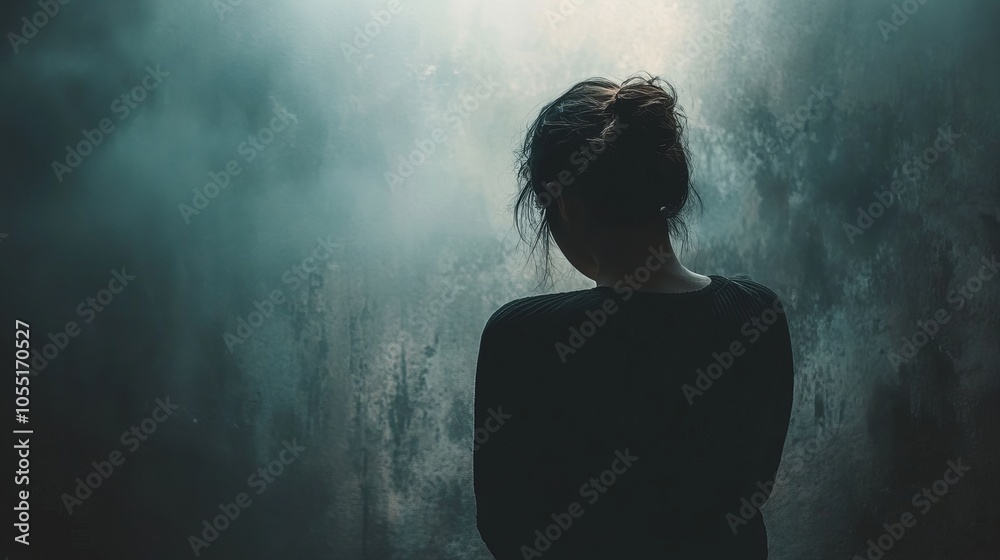 Fototapeta premium Haunting Vintage Backdrop: Dark, Eerie, and Timeless