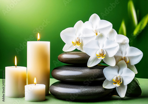 Dekoration im Wellnessbereich