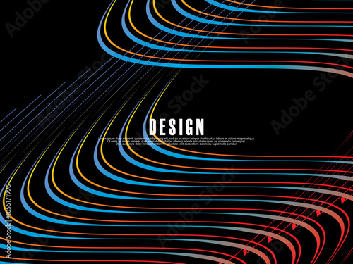 Futuristic dark background digital technology, cyber nano information, abstract communication, future technology data innovation, internet network speed connection.