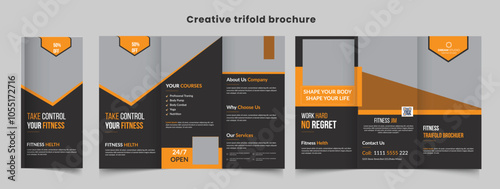 Professional Tri fold Brochure Design Template