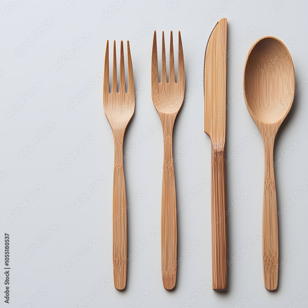 Elegant Bamboo Cutlery Set for Sustainable Dining Elegant Bamboo Cutlery Set for Sustainable Dining