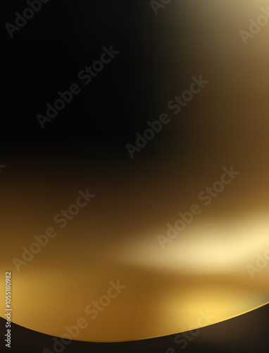 Gold and black color abstract background design. Wallpaper design