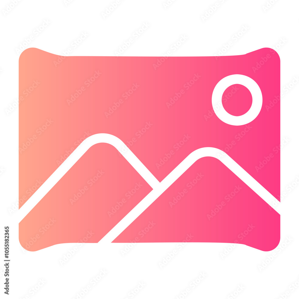 picture gradient icon picture gradient icon