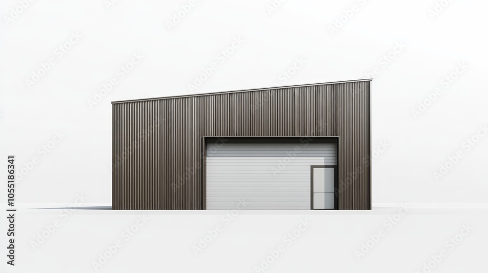 Modern Minimalist Garage Design 