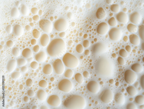 Frothy, creamy pasteurized milk ideal for crafting the perfect cappuccino delight. photo