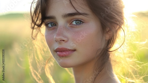 Beautiful Girl Portrait in Natural Light