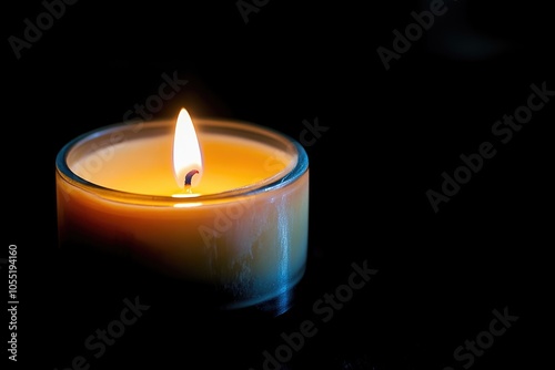 Guiding Light: The Radiance of One Lonely Candle