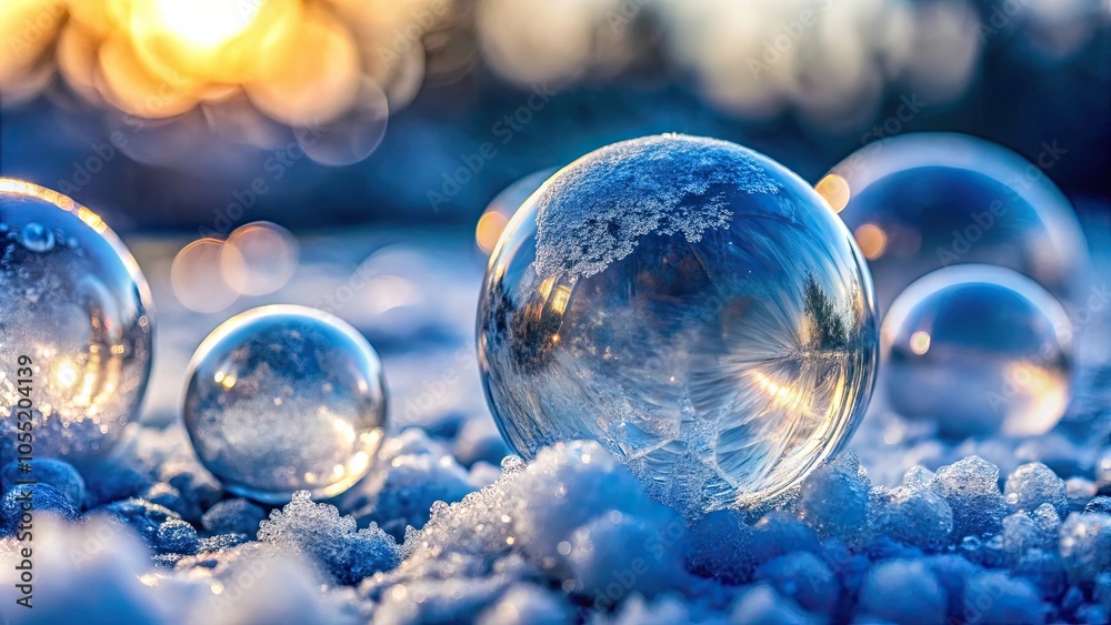 Macro shot of ice with mesmerizing frozen bubbles , ice, frozen, bubbles, close-up, macro, texture, crystal,winter, cold, frost Macro shot of ice with mesmerizing frozen bubbles , ice, frozen, bubbles, close-up, macro, texture, crystal,winter, cold, frost
