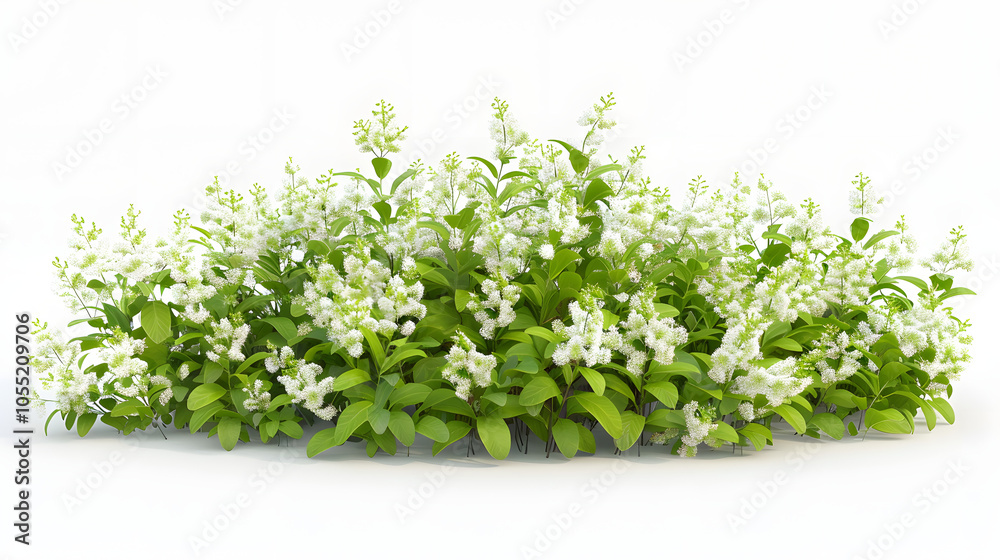Obraz premium 3D Spirea bush