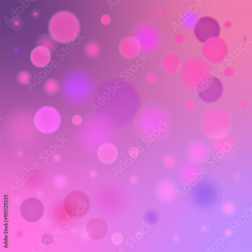 abstract background with bokeh