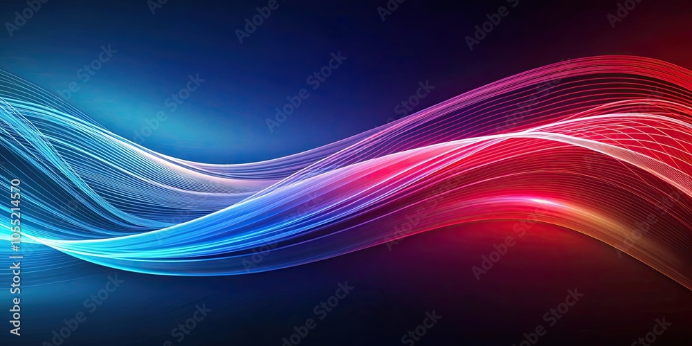 Abstract gradient lines flowing with blue and red hues, abstract, gradient, lines, flow, blue, red, hues, background, design Abstract gradient lines flowing with blue and red hues, abstract, gradient, lines, flow, blue, red, hues, background, design