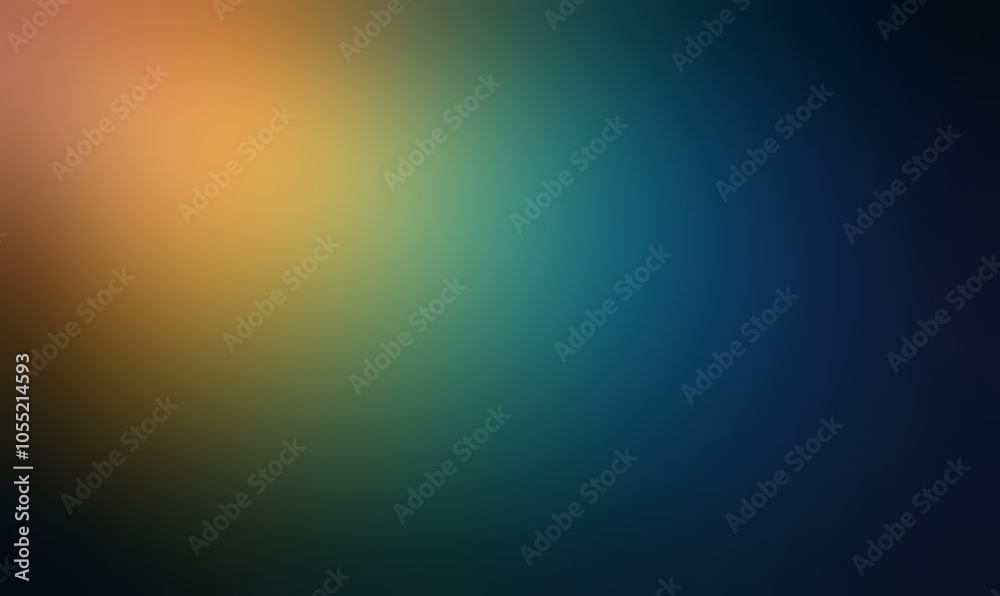 Spectrum light of blue green yellow on dark background. Spectrum light of blue green yellow on dark background.