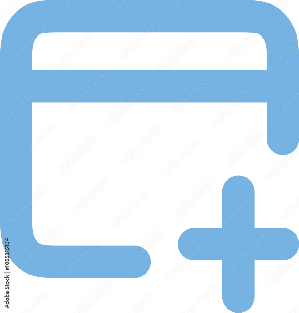 Obraz premium Credit Card Plus icon logo design