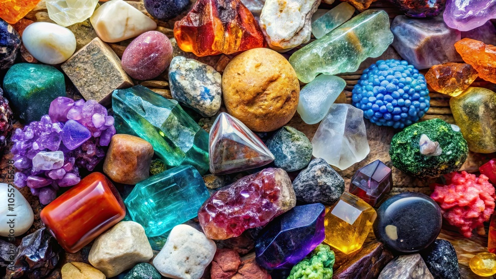 A varied collection of colorful minerals and rocks , minerals, rocks, geology, gemstones, crystals, stones, natural A varied collection of colorful minerals and rocks , minerals, rocks, geology, gemstones, crystals, stones, natural