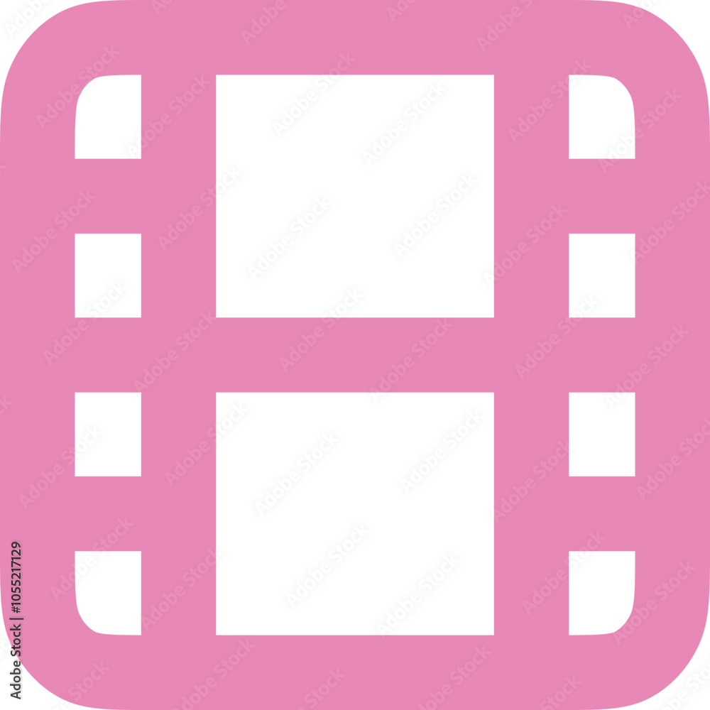 Film icon logo design