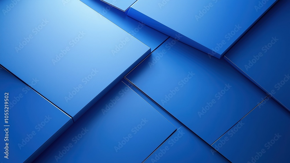 Textured Blue Geometric Layers Textured Blue Geometric Layers