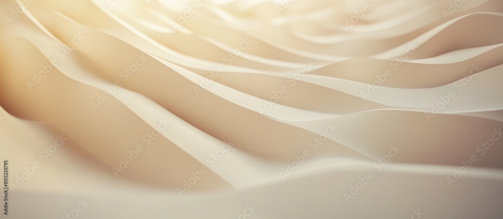 Obraz premium Nature's Soft, Wavy Light and Texture