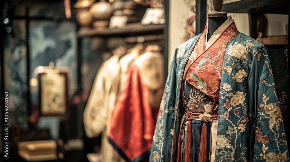 Chinese New Year artifacts and costumes through history display Chinese New Year artifacts and costumes through history display