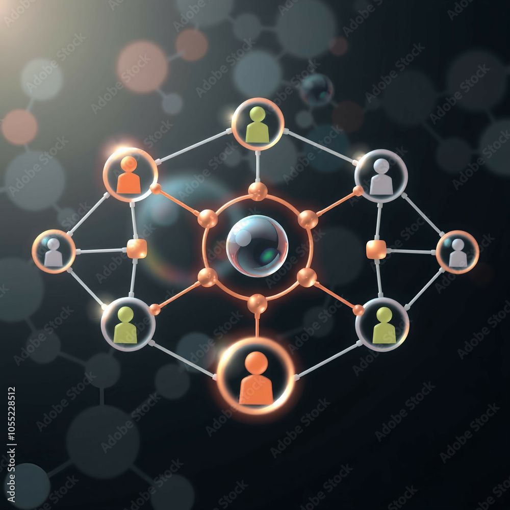 social network connection teamwork people social network connection teamwork people