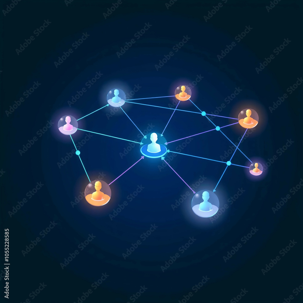 social network connection teamwork people social network connection teamwork people