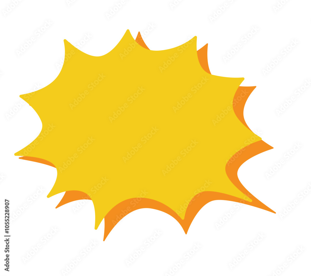 a unique style speech bubble a unique style speech bubble