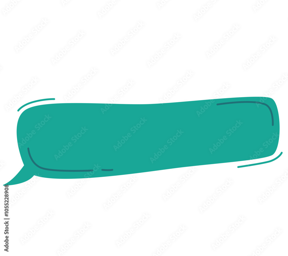 a unique style speech bubble a unique style speech bubble