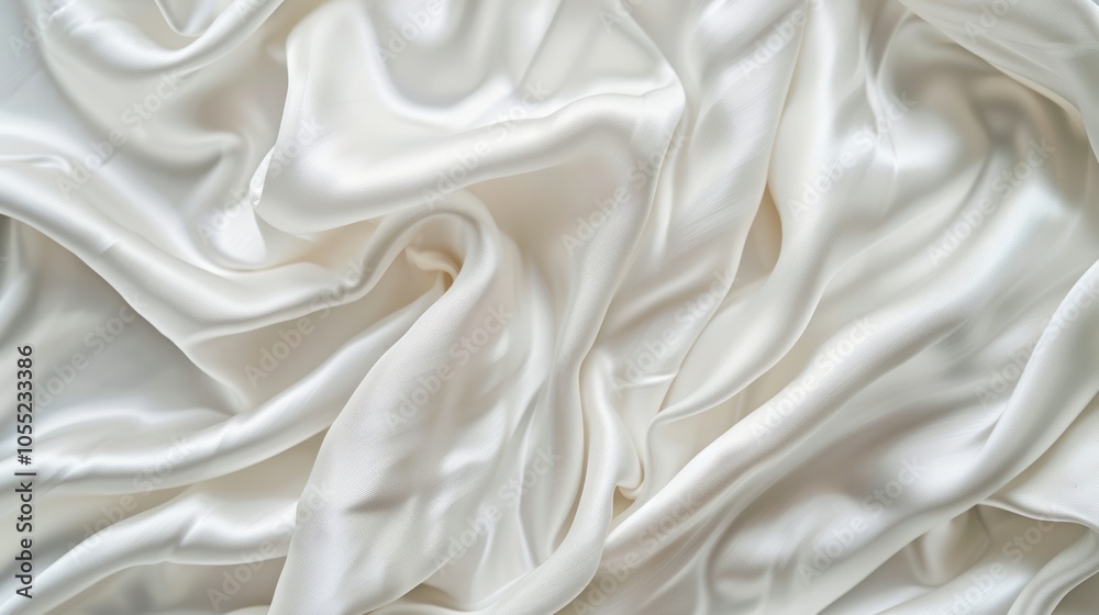 Abstract White Silk Texture Abstract White Silk Texture