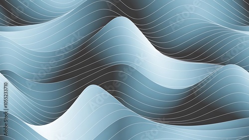 Vector Abstract Seamless Wave Pattern