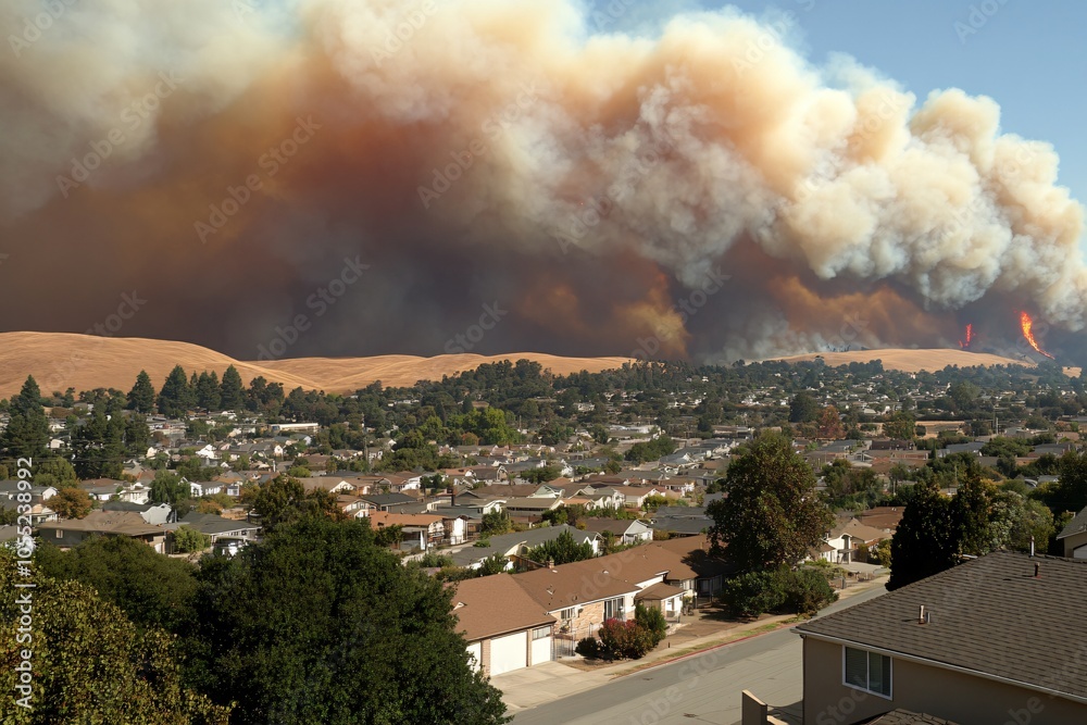 Wildfire Smoke Blends with Urban Smog Wildfire Smoke Blends with Urban Smog
