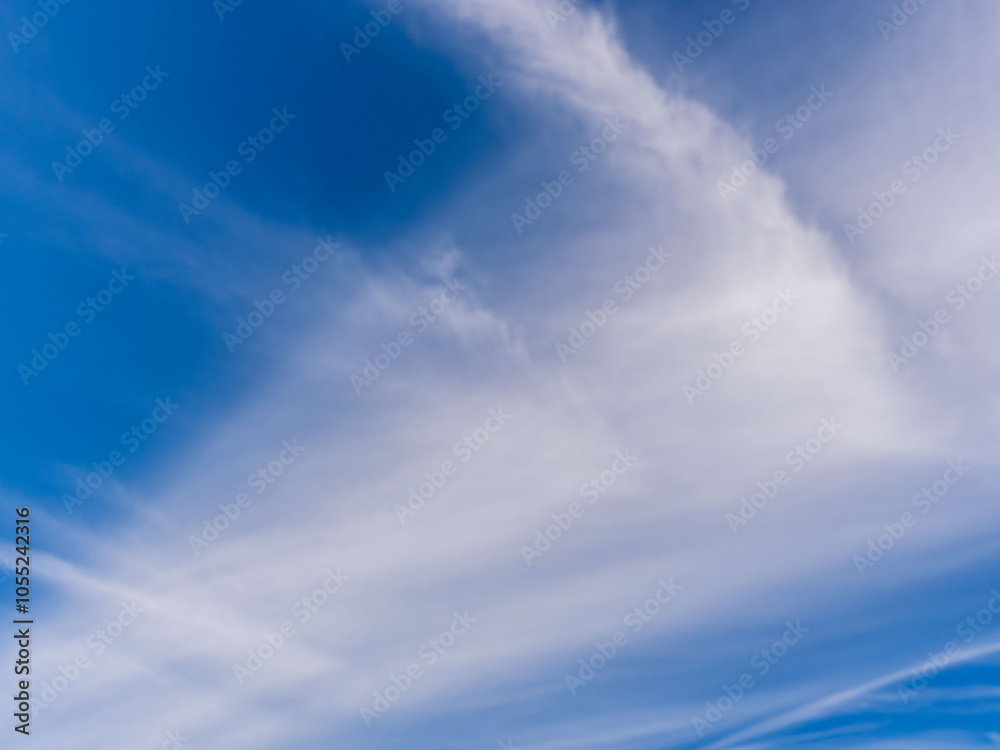青空に尾を引く秋の雲08 青空に尾を引く秋の雲08