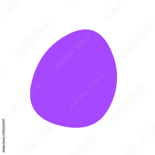purple easter egg