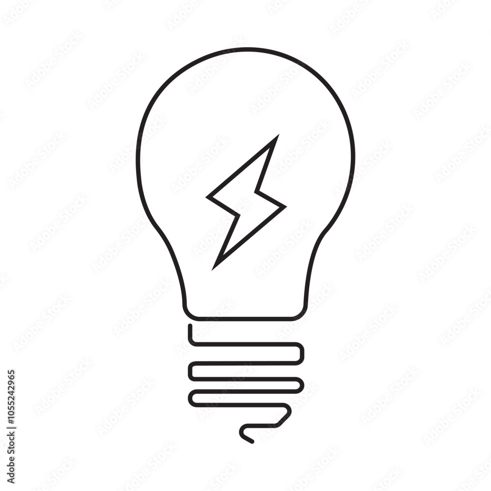 Light Bulb Icon Ideal for Ideas Light Bulb Icon Ideal for Ideas