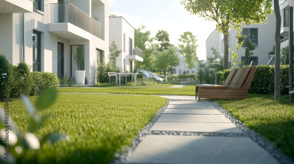 Inviting Urban Estate with Detailed Textures