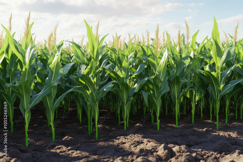 Obraz premium Corn field Corn field