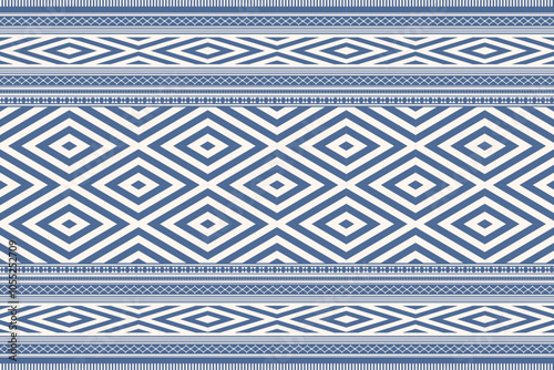 Ethnic geometric pattern, seamless pattern of the Navajo tribe. Native American ethnic. Seamless vector pattern ethnic, seamless Mexican rug, woven carpet. Folk embroidery, Bohemian, Aztec style.