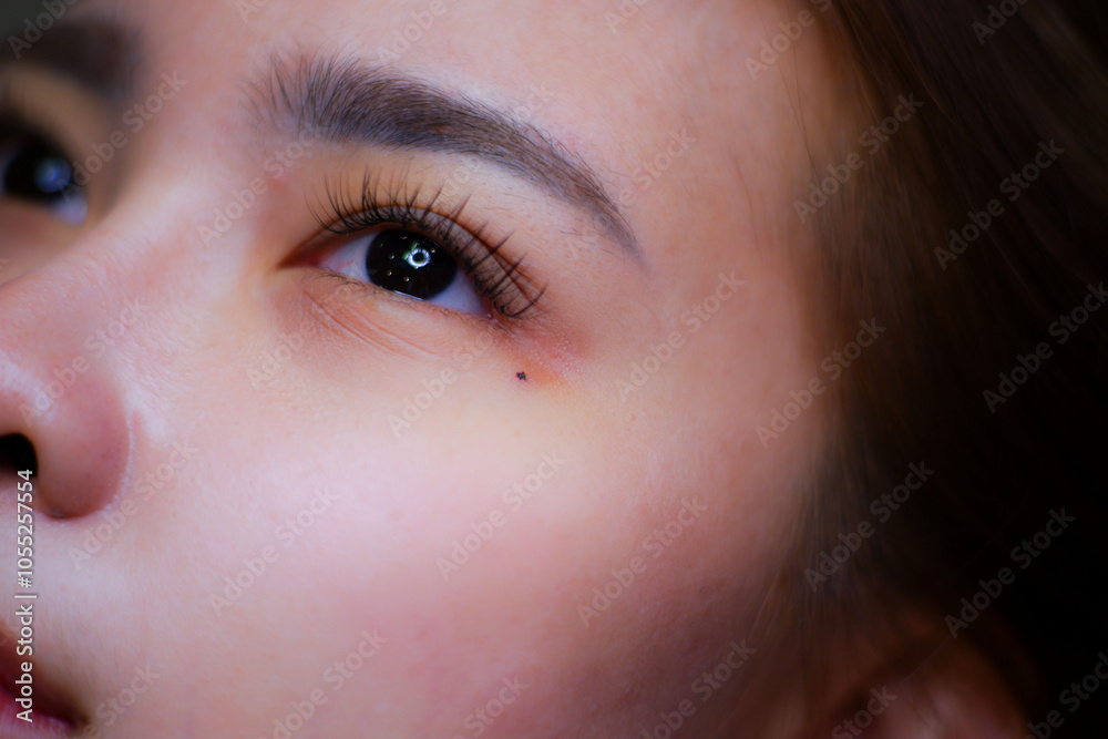 Obraz premium Eyelash extension