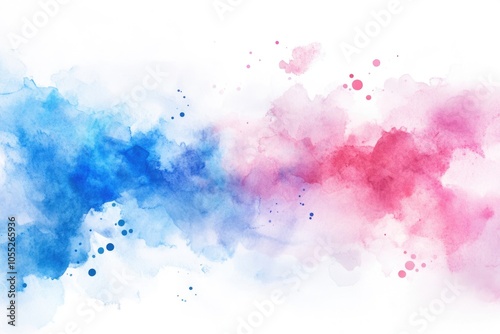 abstract watercolor splash on background