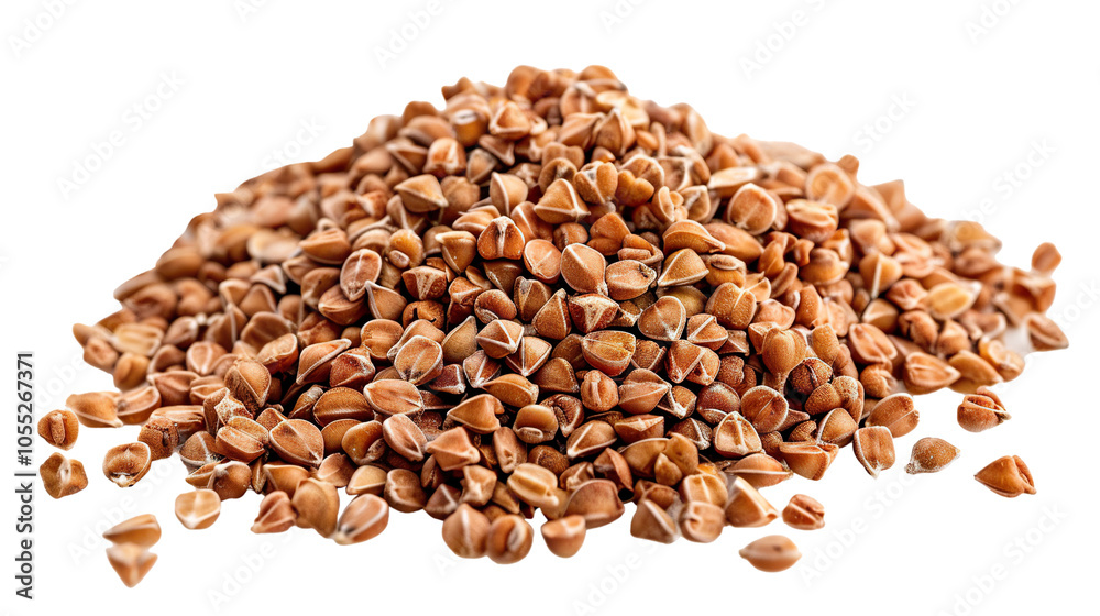 Buckwheat Seeds isolated on transparent background, PNG Buckwheat Seeds isolated on transparent background, PNG
