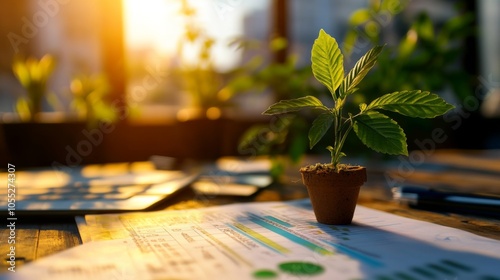 Creative Planning with Soft Light and Isolated Background