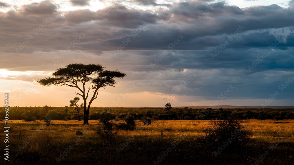 golden hour tree sky storm horizon dramatic dark clouds landscape golden hour tree sky storm horizon dramatic dark clouds landscape
