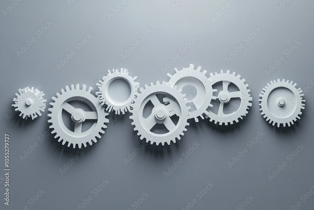 Interlocking Machine Gears: A Symbol of Precision and Efficiency Interlocking Machine Gears: A Symbol of Precision and Efficiency
