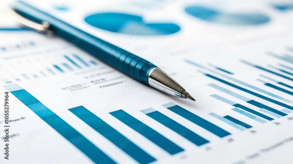 High Contrast 3D Reports on White Background High Contrast 3D Reports on White Background