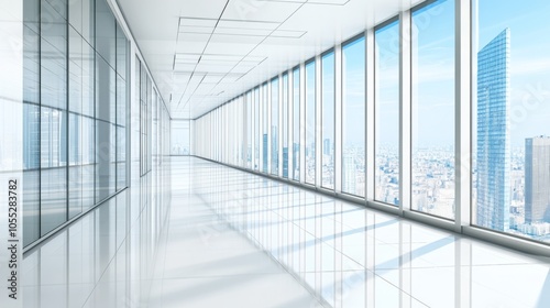 Wallpaper Mural Modern Finance Office with Natural Light and Clean Lines Torontodigital.ca