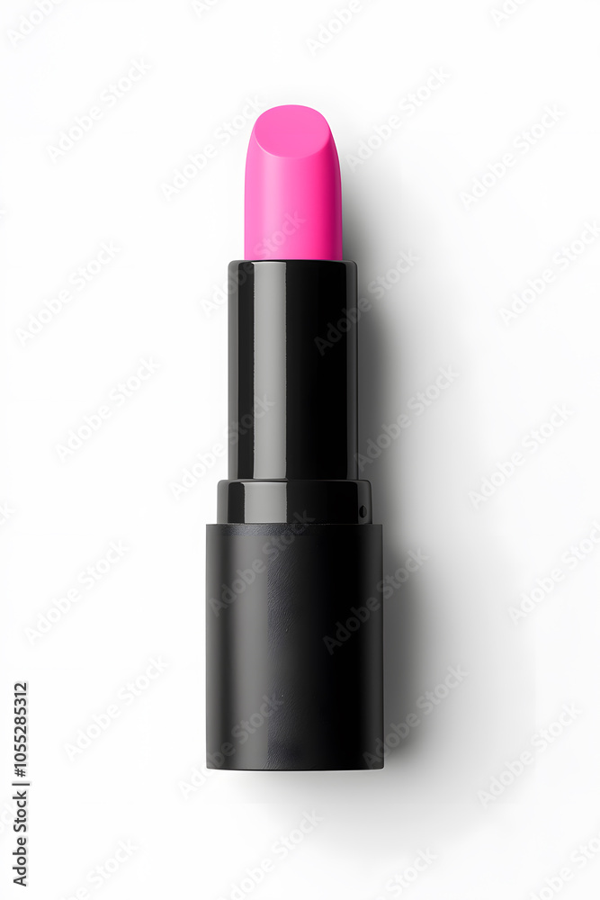 Lipstick tube mock up, isolated on white background Lipstick tube mock up, isolated on white background