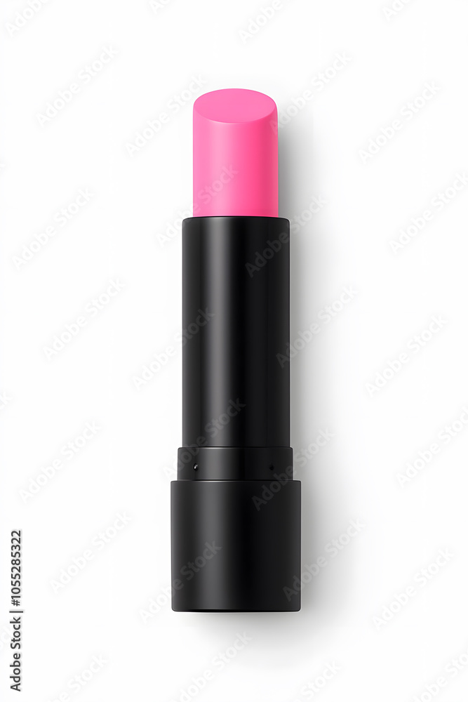 Lipstick tube mock up, isolated on white background Lipstick tube mock up, isolated on white background