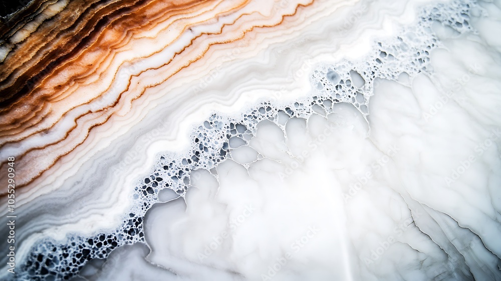 Closeup shot of smooth white marble surface with intricate gray veining, perfect for adding a touch of elegance to any design project. Closeup shot of smooth white marble surface with intricate gray veining, perfect for adding a touch of elegance to any design project.