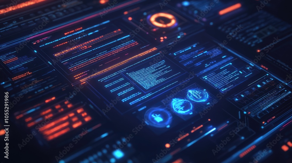 Digital Interface: A Futuristic Technological Landscape Digital Interface: A Futuristic Technological Landscape
